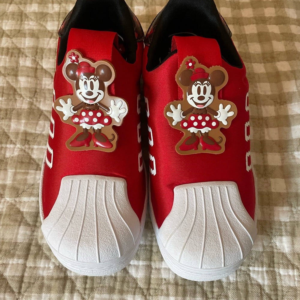 Addidas Disney Kids Red Minnie Mouse Shoes